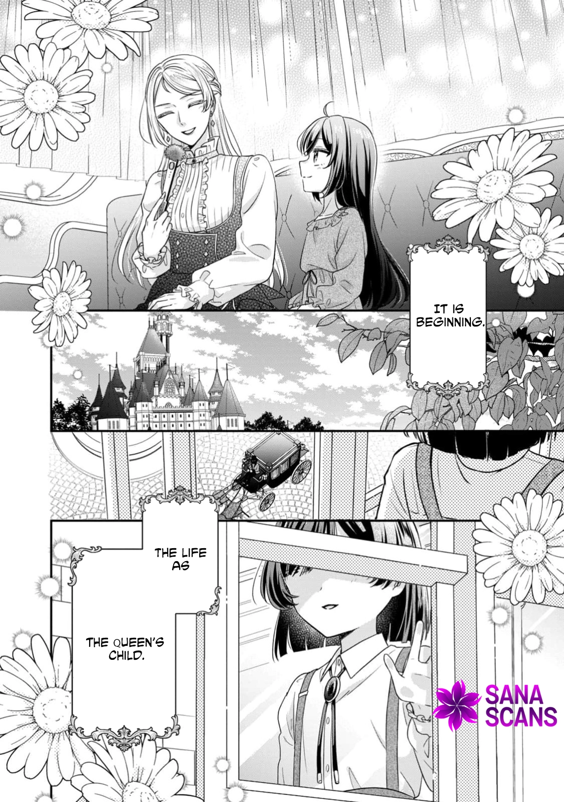 The Duke's Daughter Who Was Condemned Is Reborn as the Child of the Final Boss Queen Chapter 1 - . Page 52